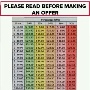 PLEASE READ BEFORE MAKING AN OFFER!!